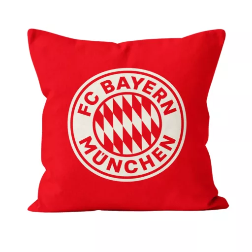 Bayern München párna címeres piros