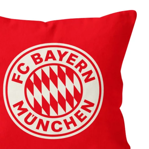 Bayern München párna címeres piros