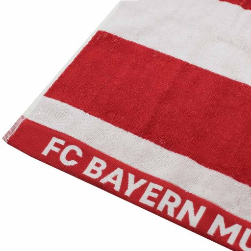 Bayern München törölköző PAMUT 70x140 cm csíkos