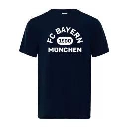 Bayern München póló retro felnőtt sötétkék 1900