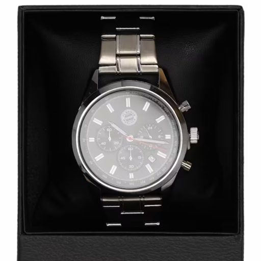 Bayern München karóra felnőtt ezüst cserélhető szíjjal