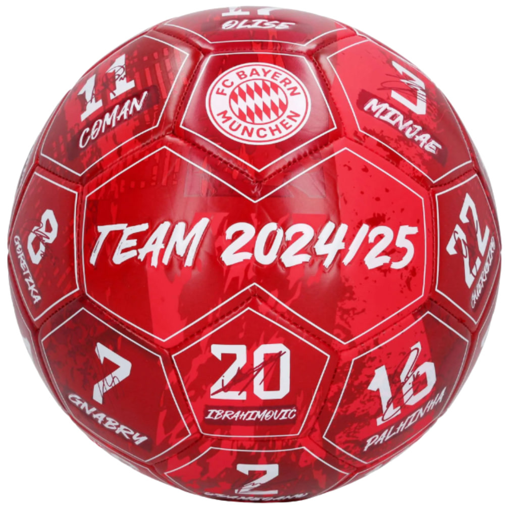 Bayern München labda 5 aláírásos 2024-25