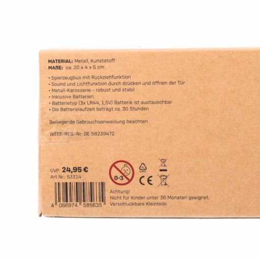 Bayern München játék busz  5:1