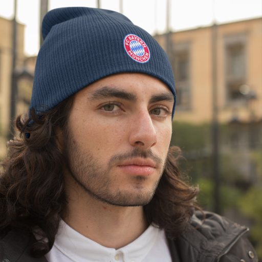 Bayern München sapka kötött sötétkék felnőtt