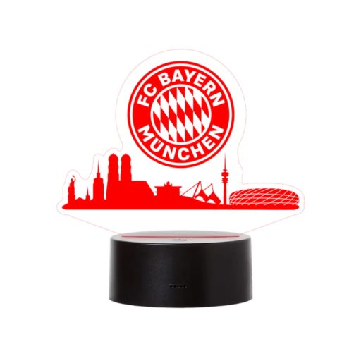 Bayern München asztali lámpa Skyline