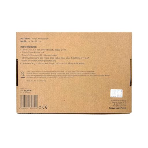 Bayern München asztali lámpa Skyline