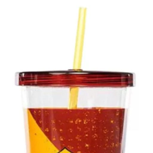 Roma pohár szívószállal B