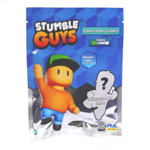 Stumble Guys meglepetés mitikus mini figura tasakban, 3. sorozat