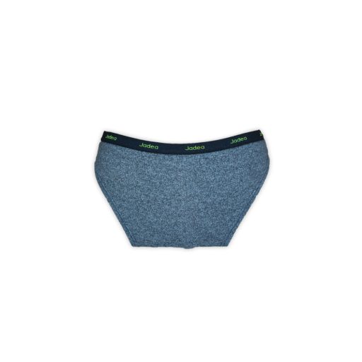 Női kétrészes pamut sport fehérnemű szett - sportbugyi-vastagpántos top - farmerkék - M