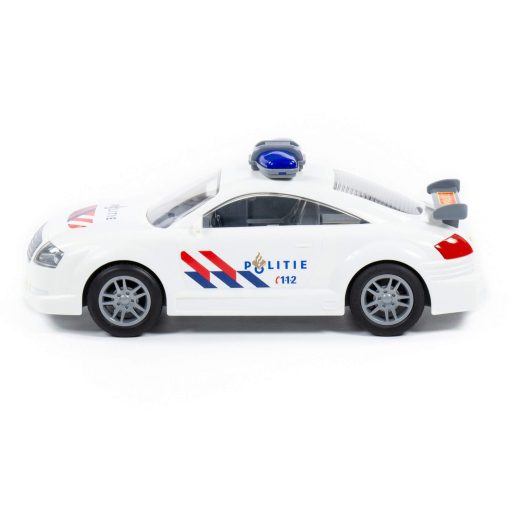 Polesie műanyag rendőr sportautó fehér
