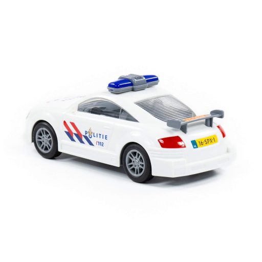 Polesie műanyag rendőr sportautó fehér