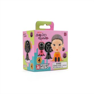 YuMe Squid Game Bobble Hero meglepetés mini figura dobozban