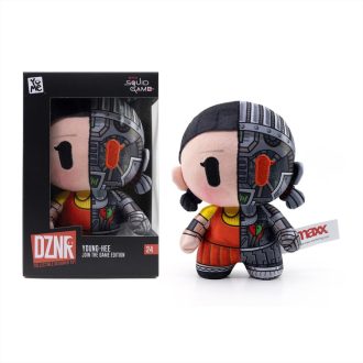 YuMe DZNR Squid Game plüss figura, 17 cm - Young-Hee baba