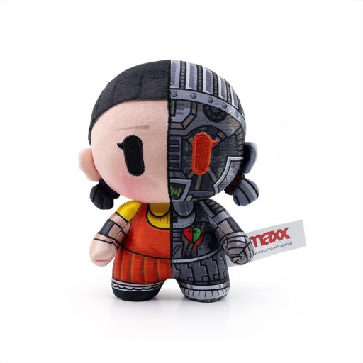 YuMe DZNR Squid Game plüss figura, 17 cm - Young-Hee baba