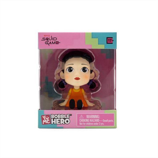 YuMe Squid Game Bobble Hero mini figura ablakos dobozban - Young-Hee baba