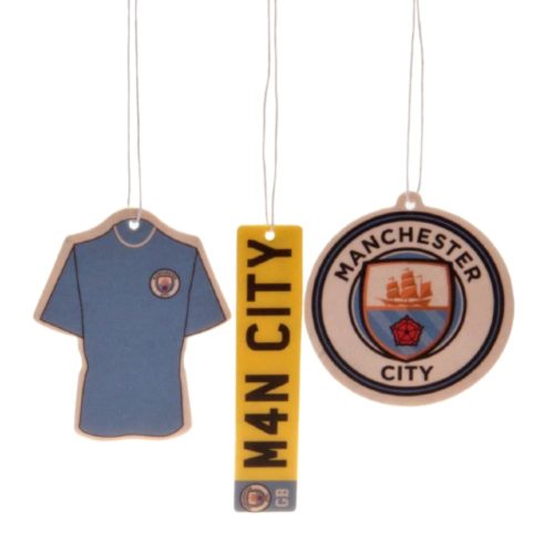 Manchester City autós illatosító 3 db-os