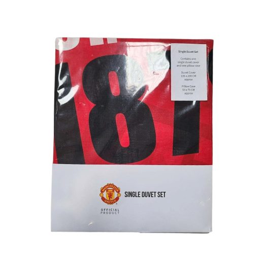 Manchester United ágynemű egyszemélyes PATCH