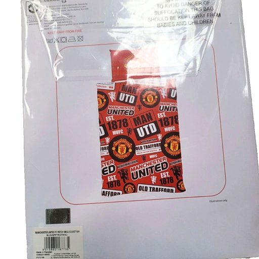 Manchester United ágynemű egyszemélyes PATCH