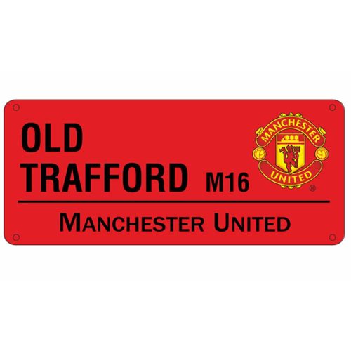 Manchester United utcatábla 09704