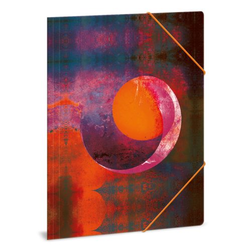 Ars Una Ars Una Mandala Orange Moon A/4 Gumis Dosszié