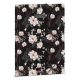 Ars Una Ars Una Flowery Black A/4 Gumis Dosszié