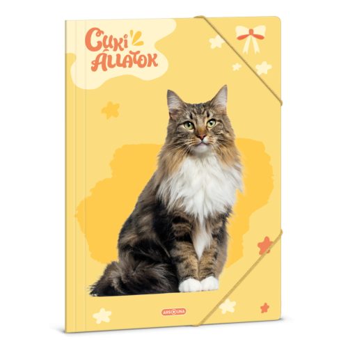 Ars Una Ars Una Cuki Állatok-Norvég Erdei Macska A/4 Gumis Dosszié
