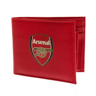 Arsenal pénztárca bőr piros