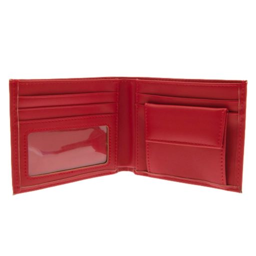 Arsenal pénztárca bőr piros