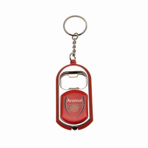 Arsenal kulcstartó sörnyitó és lámpa