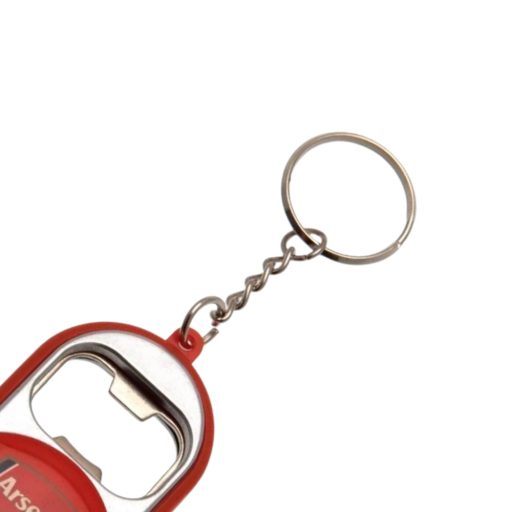 Arsenal kulcstartó sörnyitó és lámpa