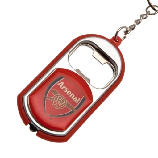 Arsenal kulcstartó sörnyitó és lámpa