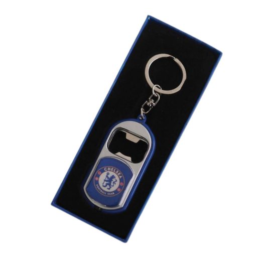 Chelsea kulcstartó sörnyitó és lámpa