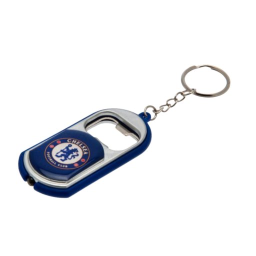 Chelsea kulcstartó sörnyitó és lámpa