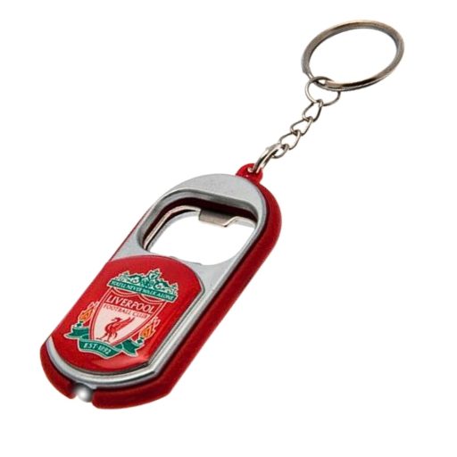 Liverpool kulcstartó sörnyitó és lámpa