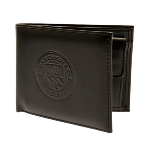 Manchester City pénztárca dombornyomott címerrel