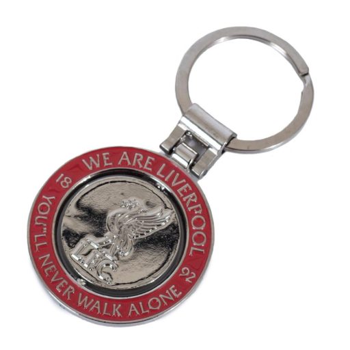 Liverpool kulcstartó forgós Crest