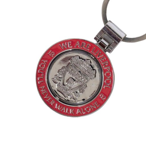 Liverpool kulcstartó forgós Crest