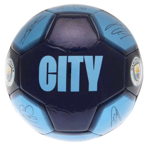 Manchester City labda aláírásos