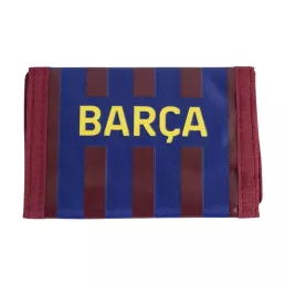 Barcelona pénztárca tépőzáras Stripe