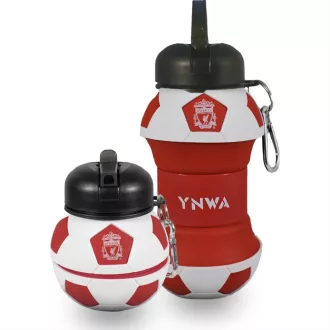  Hy-Pro Összecsukható, labda formájú kulacs, 500 ml - Liverpool