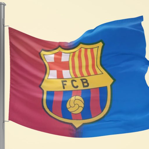 Barcelona zászló 152x91 cm Crest