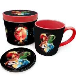 Harry Potter bögre és alátét fém dobozban