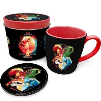 Harry Potter bögre és alátét fém dobozban