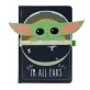 Star Wars notesz Baby Yoda