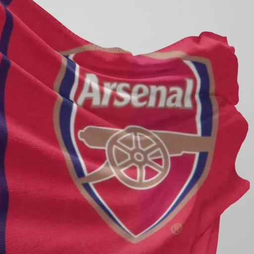 Arsenal zászló 152x91 cm Wordmark Stripes