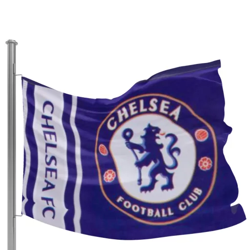 Chelsea zászló 152x91cm Wordmark Stripe