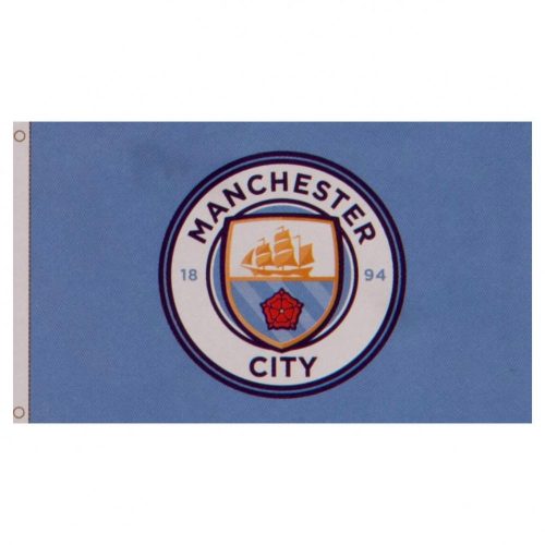 Manchester City zászló CREST 152x91cm