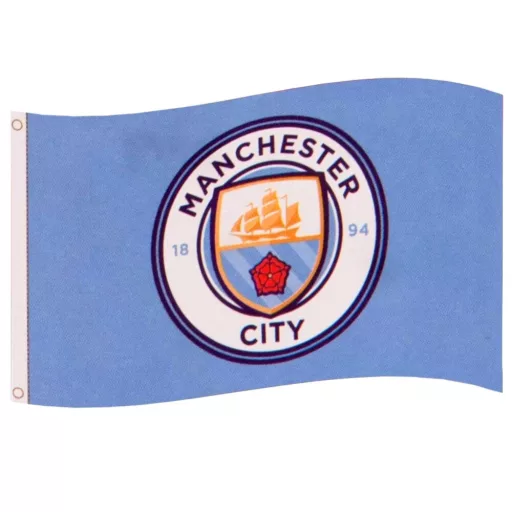 Manchester City zászló CREST 152x91cm