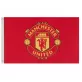 Manchester United zászló 152x91 cm Core Crest