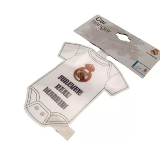 Real Madrid mini mez autós "Baby on board"